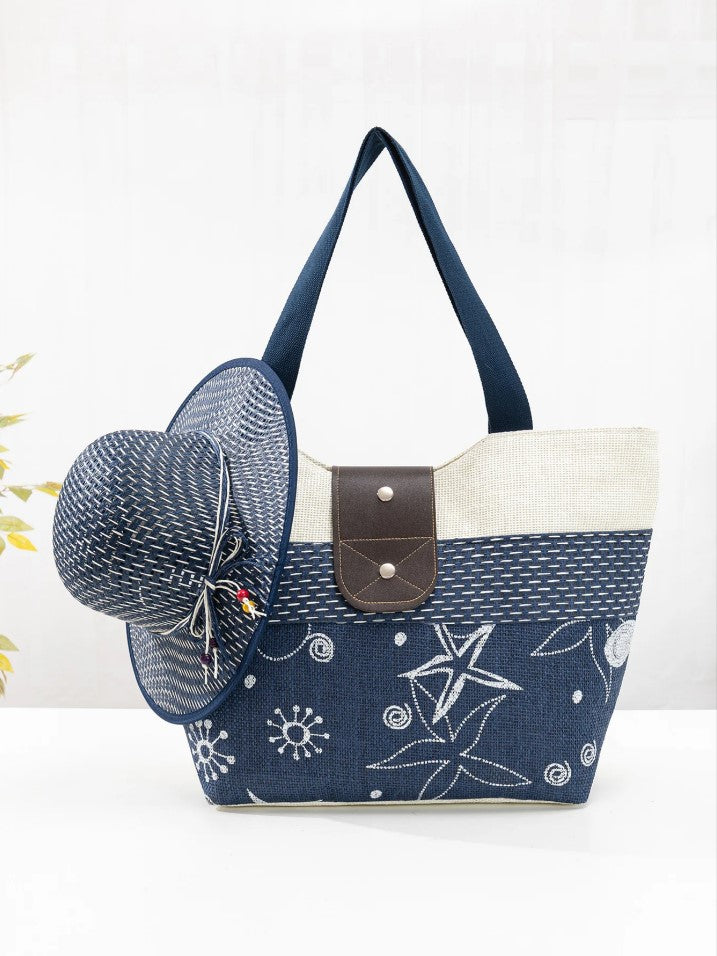 Bango Navy Bag - Hat Set