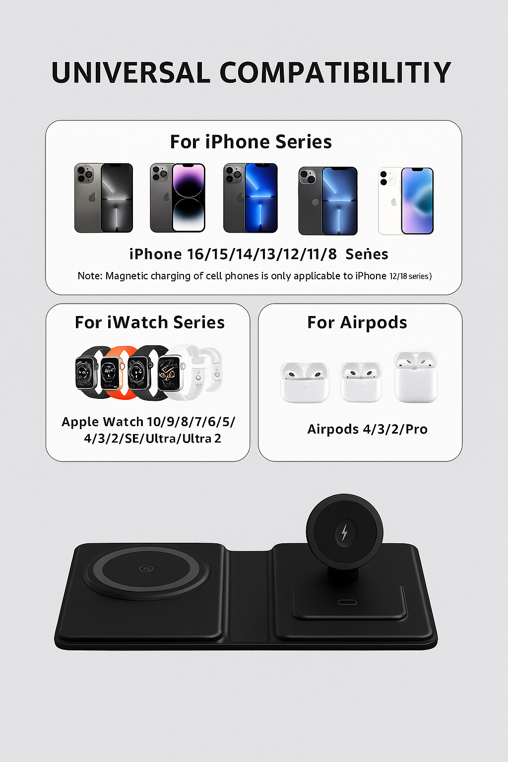 3 in 1 Travel Adaptor