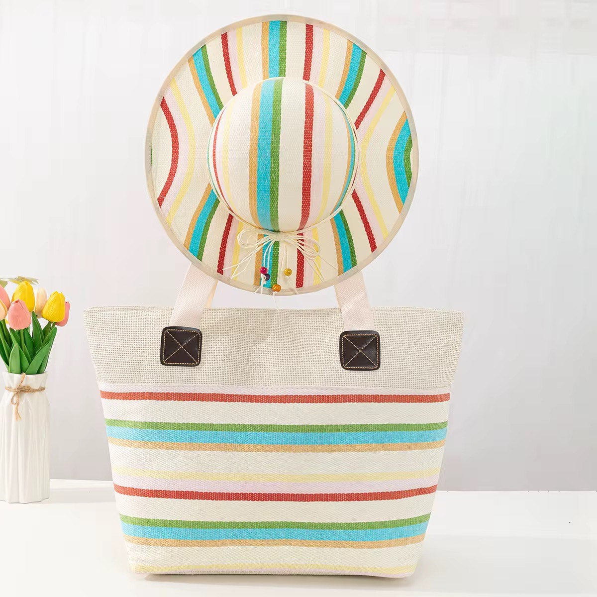 Terik Colored Bag - Hat Set