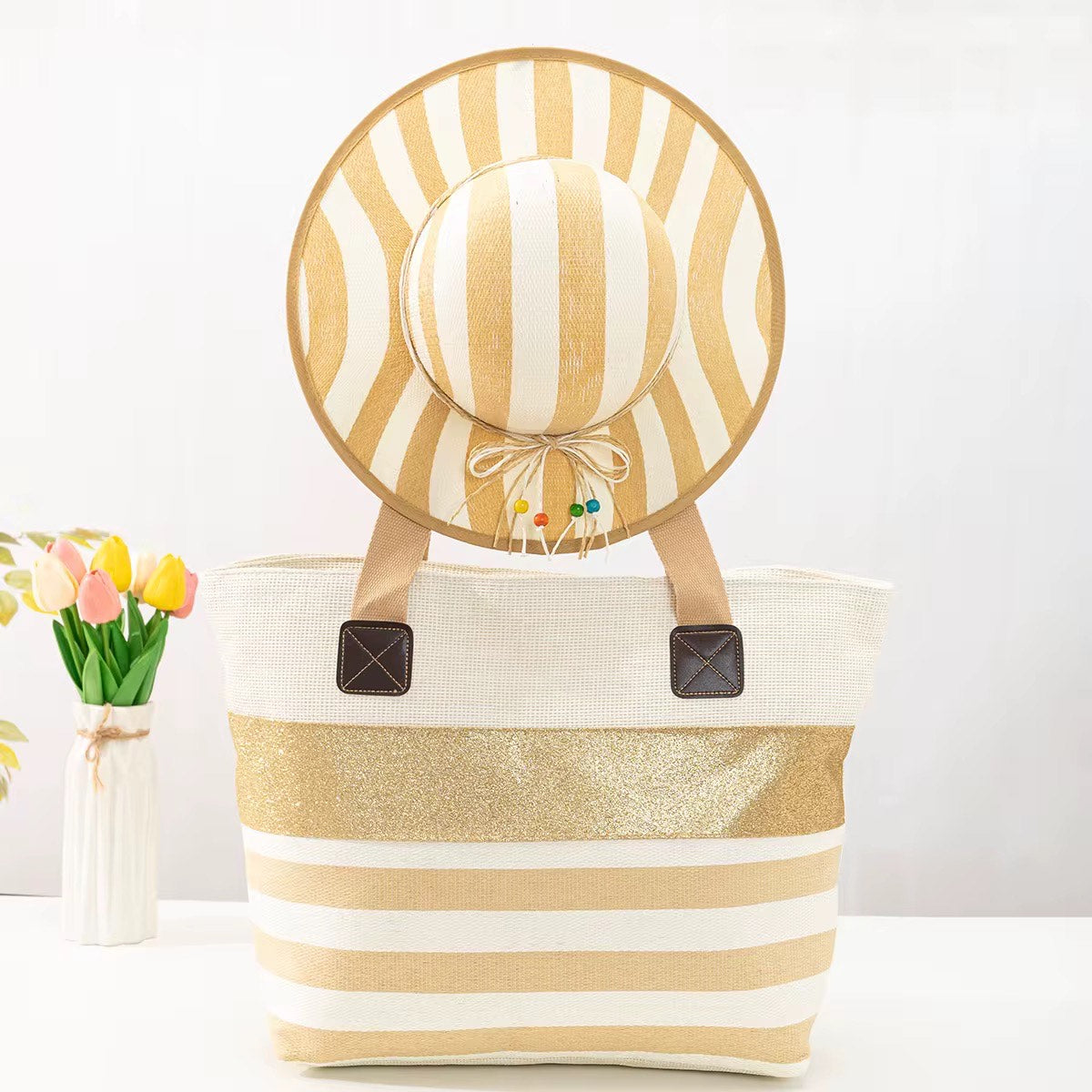 Bango Gold Bag - Hat Set