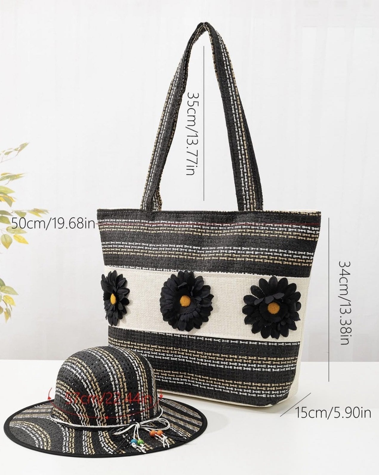 Bango Black Bag - Hat Set