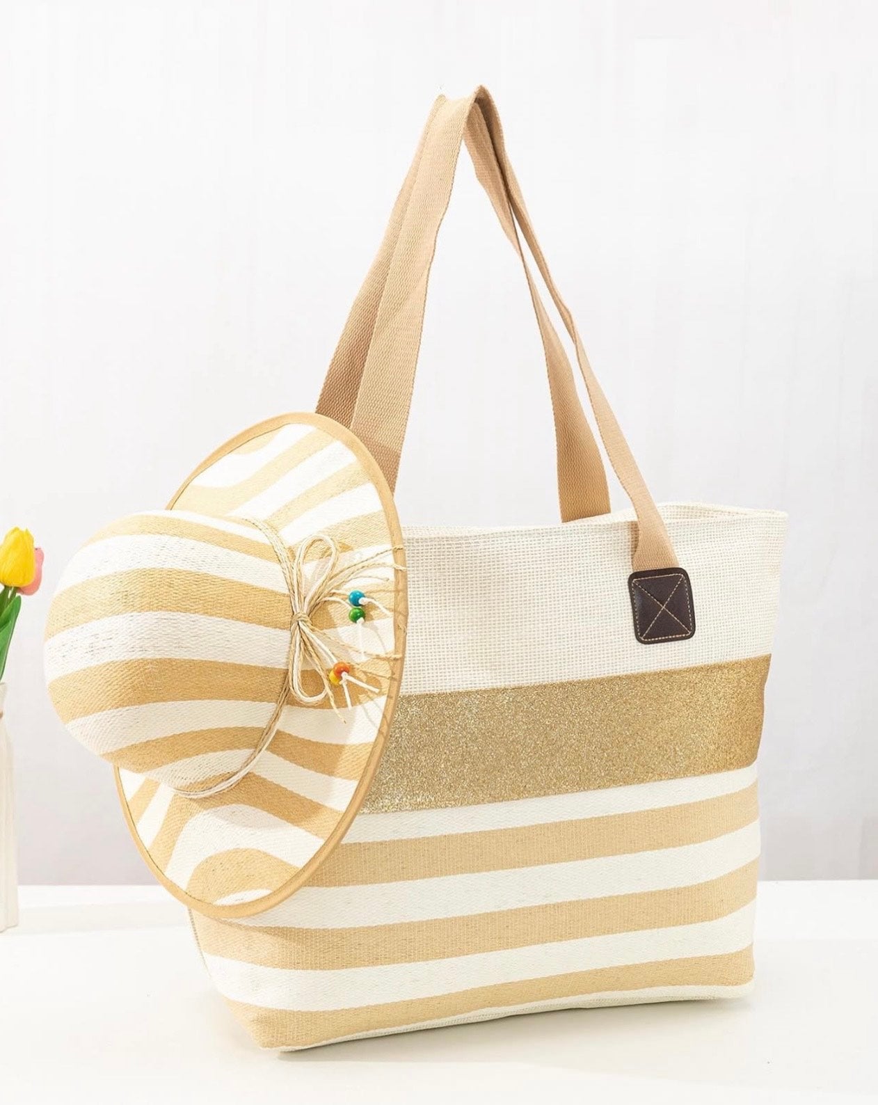 Bango Gold Bag - Hat Set
