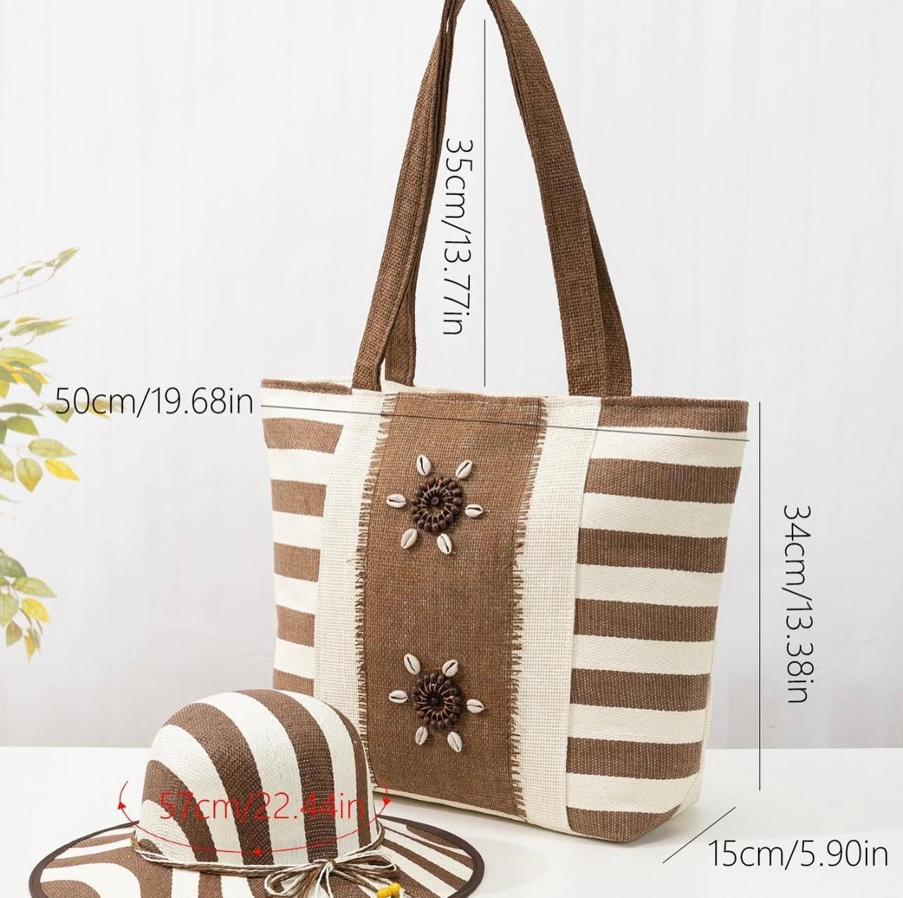 Bango Brown Bag - Hat Set