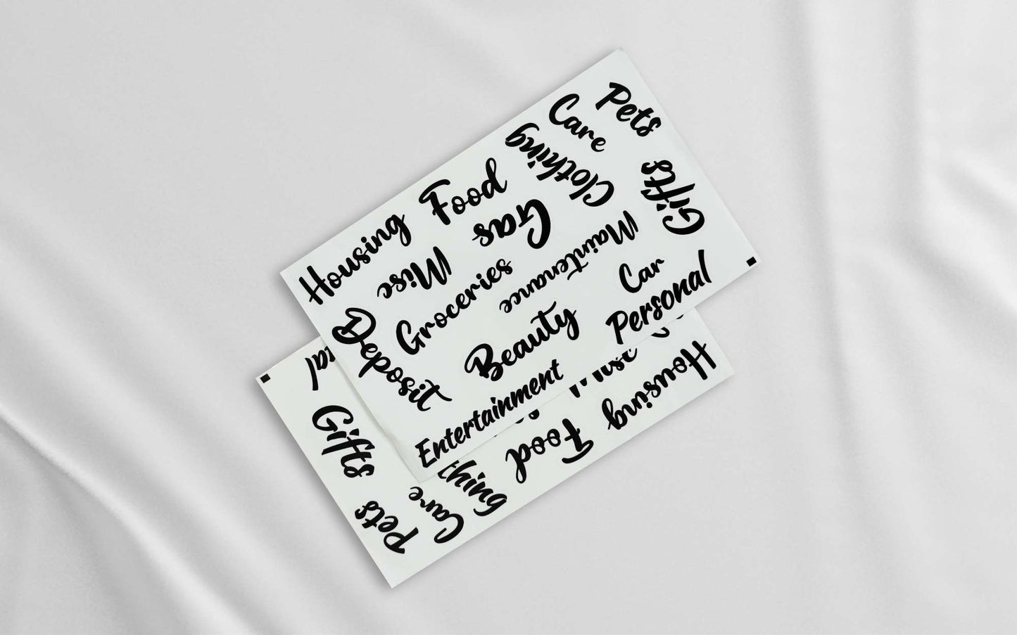 Customized Sticker sheets