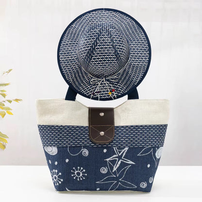 Bango Navy Bag - Hat Set