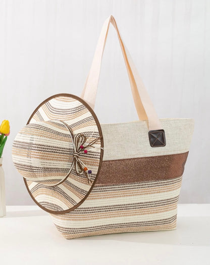 Dola Brown Bag - Hat Set