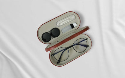 Eyeglasses and Lenses Case