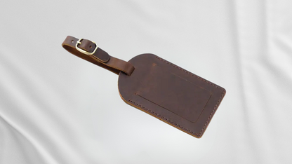 Genuine Leather Luggage Tag